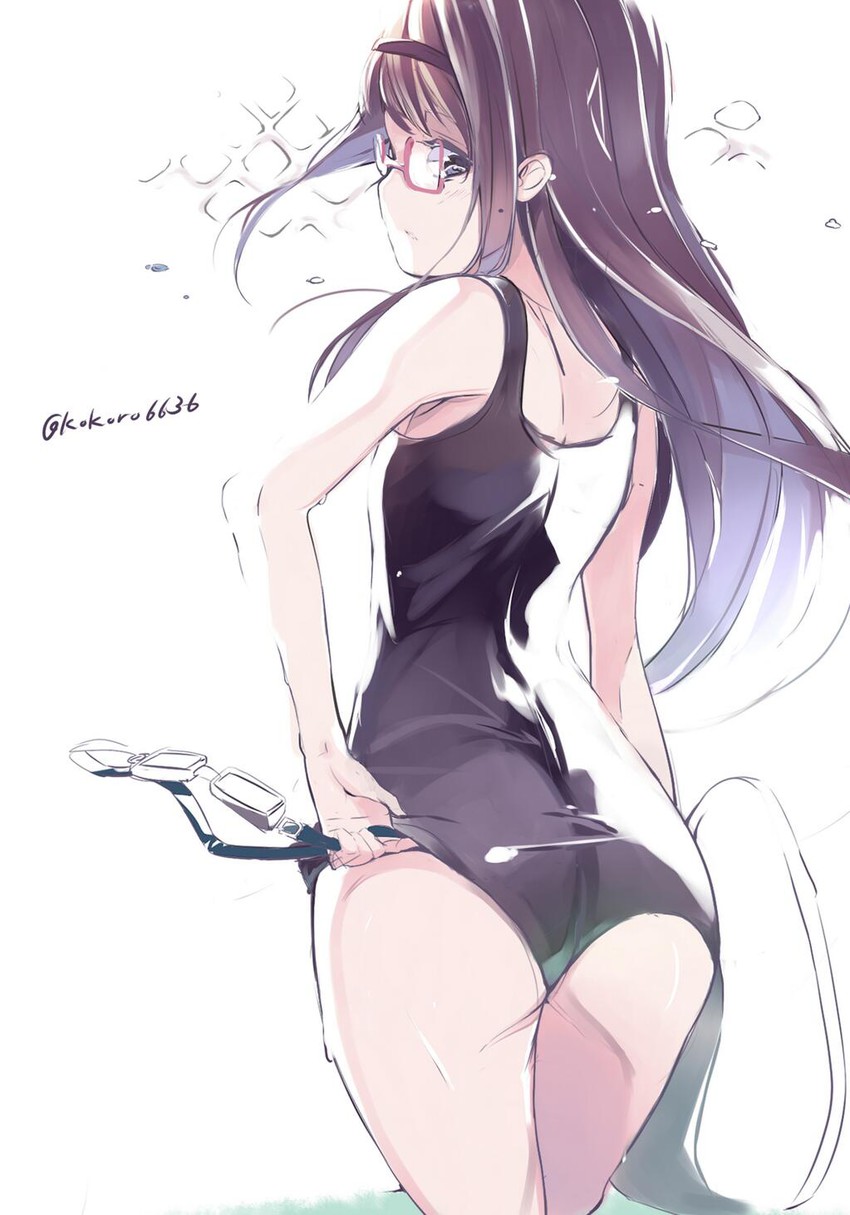 akemi homura (mahou shoujo madoka magica) drawn by kokoro6636
