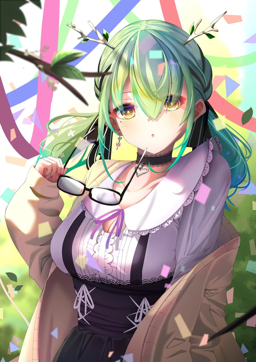 ceres fauna (hololive and 1 more) drawn by izume2224