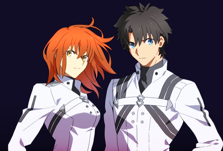 fujimaru ritsuka (fate and 1 more) drawn by chietori