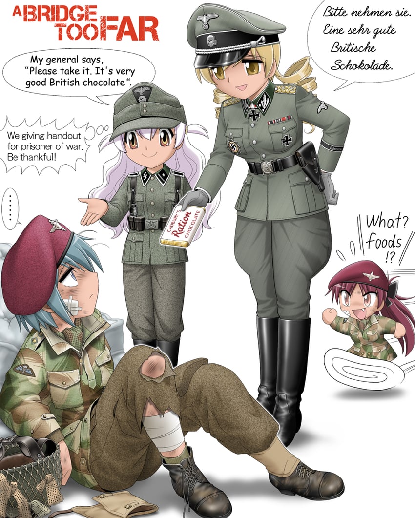 miki sayaka, sakura kyoko, and tomoe mami (mahou shoujo madoka magica and 1 more) drawn by shingyouji_tatsuya