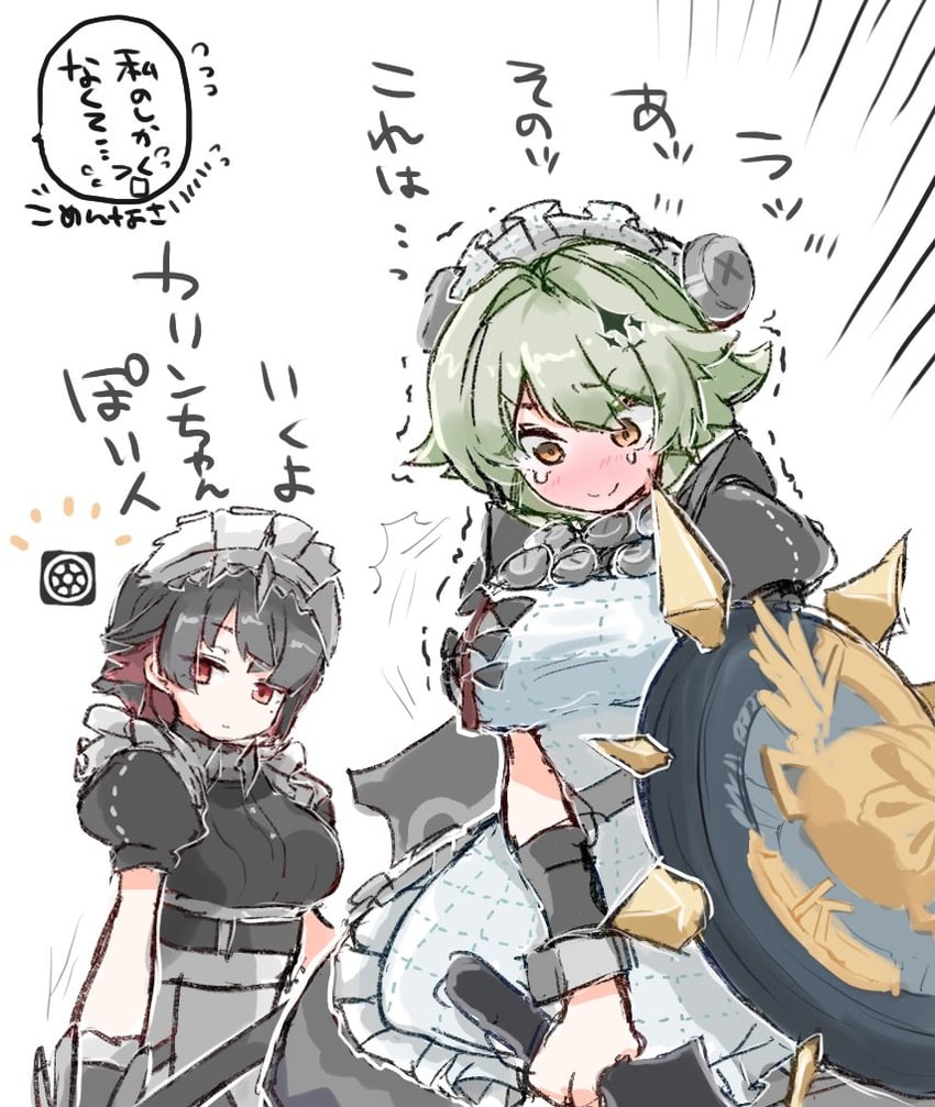 ellen joe, caesar king, and corin wickes (zenless zone zero) drawn by az79709363