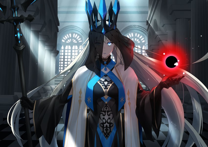 morgan le fay (fate and 1 more) drawn by yukichi_(mainitiiitenkidana07)
