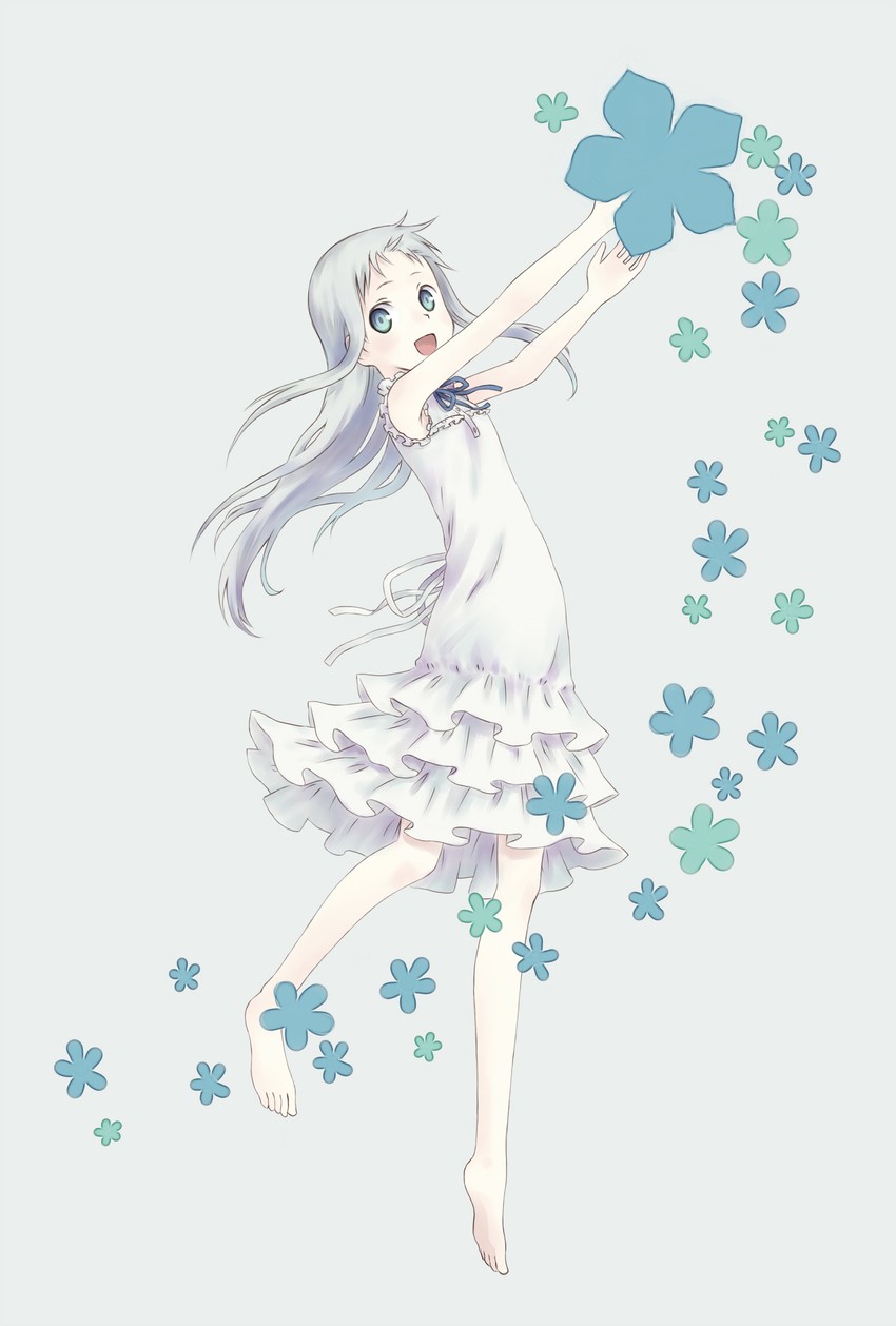 honma meiko (ano hi mita hana no namae wo bokutachi wa mada shiranai.) drawn by 104_(luins104)