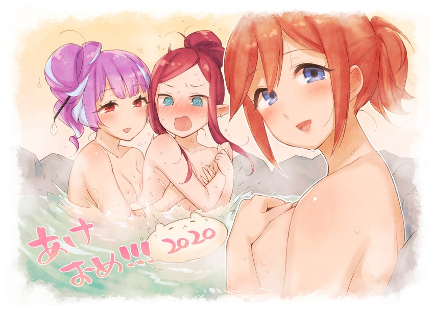 tippy, mikumo guynemer, kaname buccaneer, and mirage farina jenius (macross and 1 more) drawn by sasanoneko