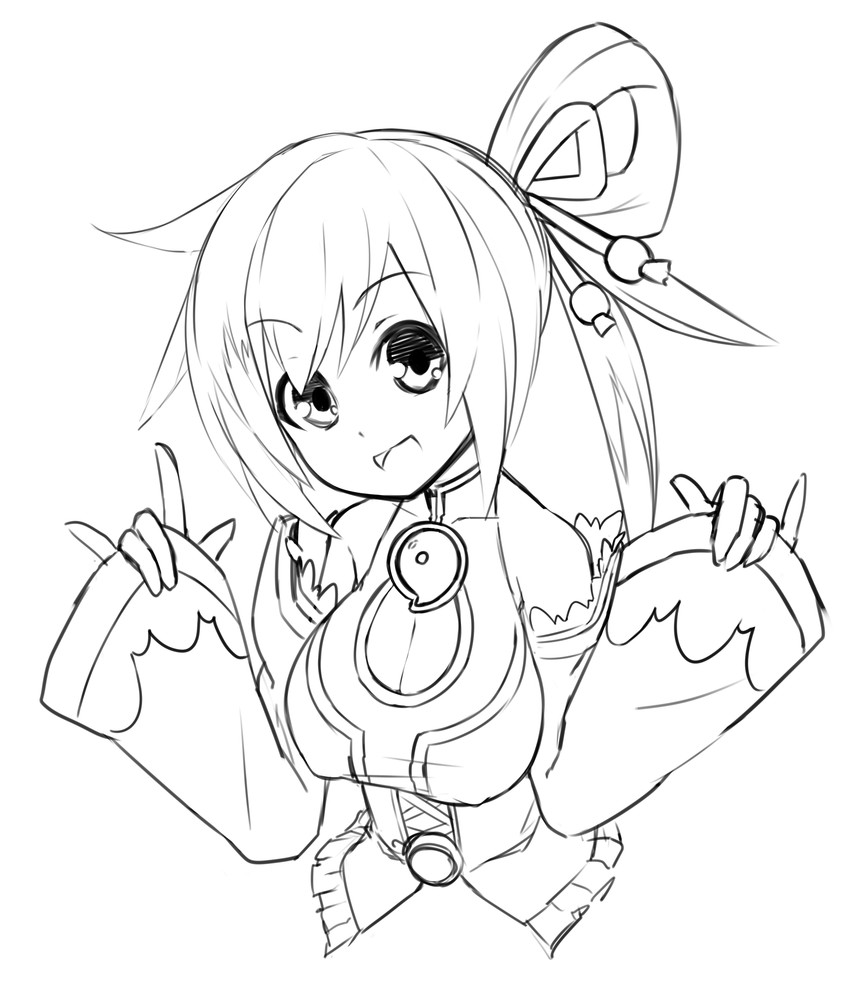 red (neptune and 1 more) drawn by gene_(gear_gene)