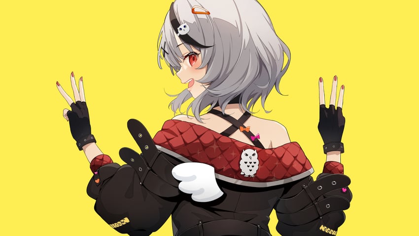 sakamata chloe (hololive and 1 more) drawn by brat_(brabrabrat00)