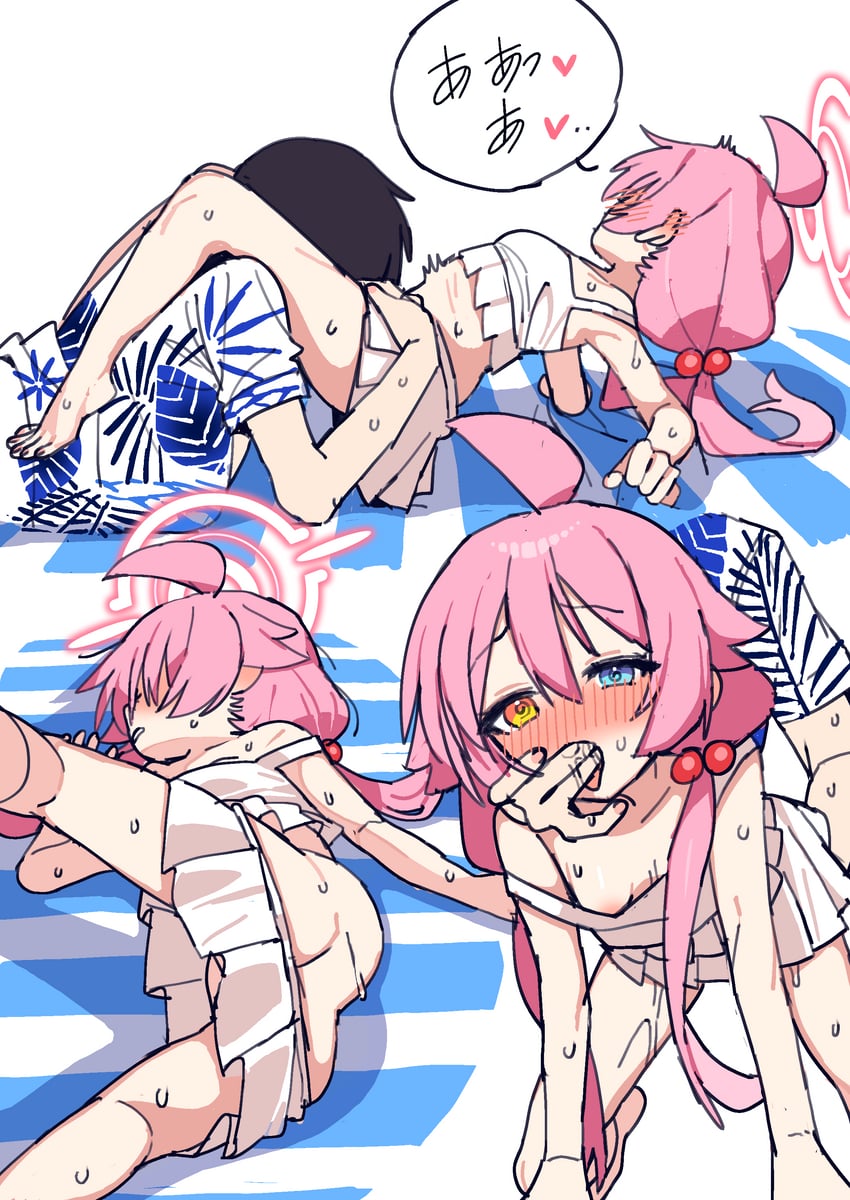 sensei and hoshino (blue archive) drawn by je_o_mo