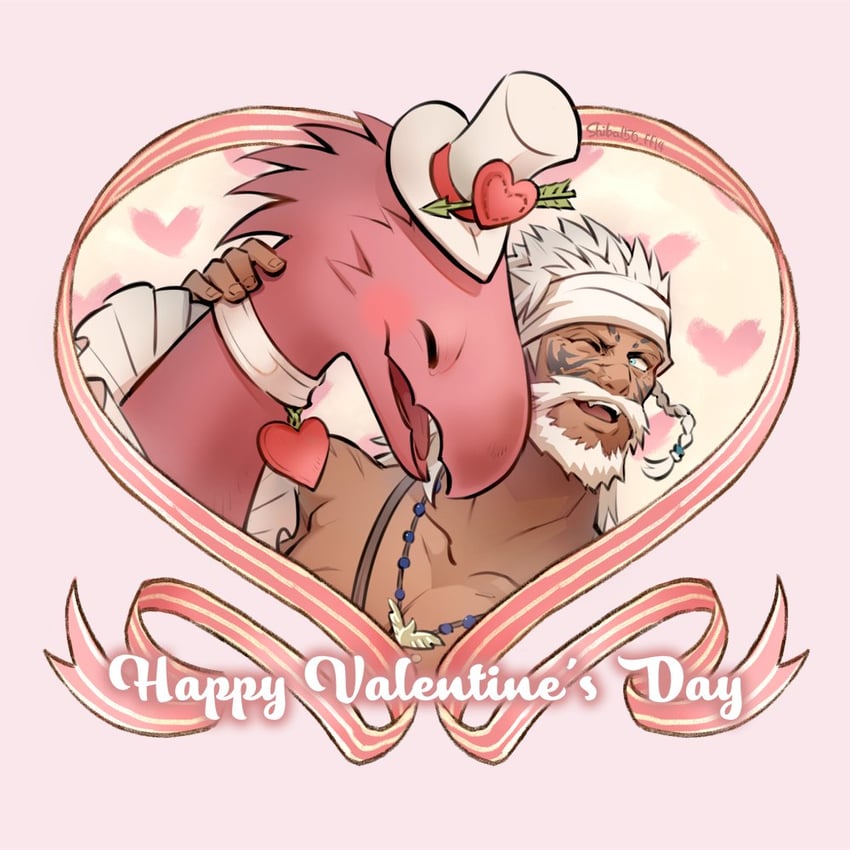 lyon rem helsos (final fantasy and 1 more) drawn by shiba156_ff14