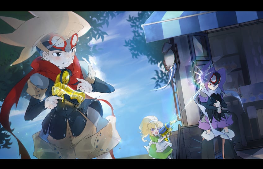 django and sabata (bokura no taiyou) drawn by h_jyo_ch