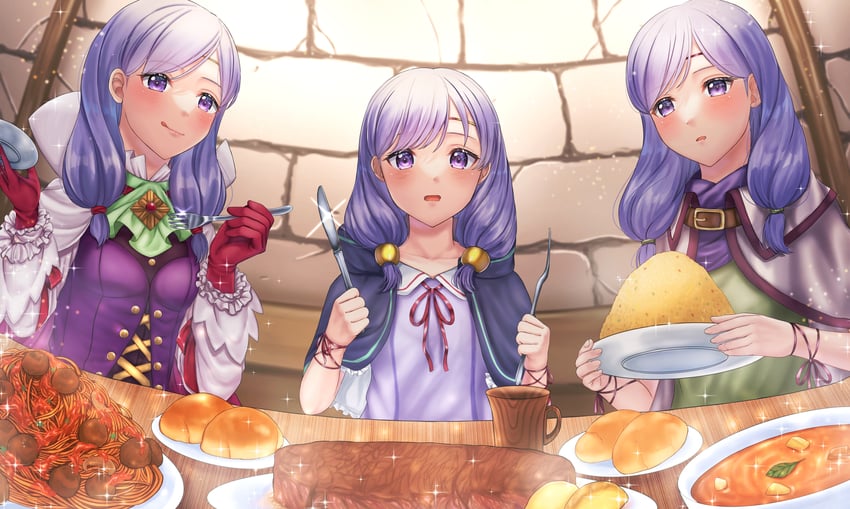 lilina and ilyana (fire emblem and 2 more) drawn by nei_(aduma1120ponpon)
