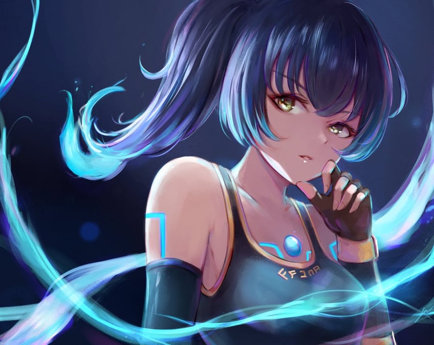 sena (xenoblade chronicles and 1 more) drawn by leonmandala