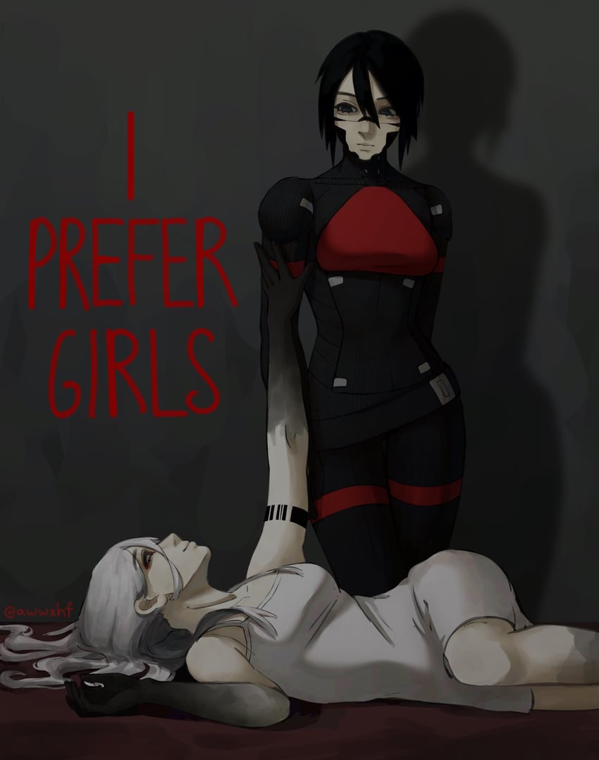 elster and ariane yeong (signalis and 1 more) drawn by awwxhf