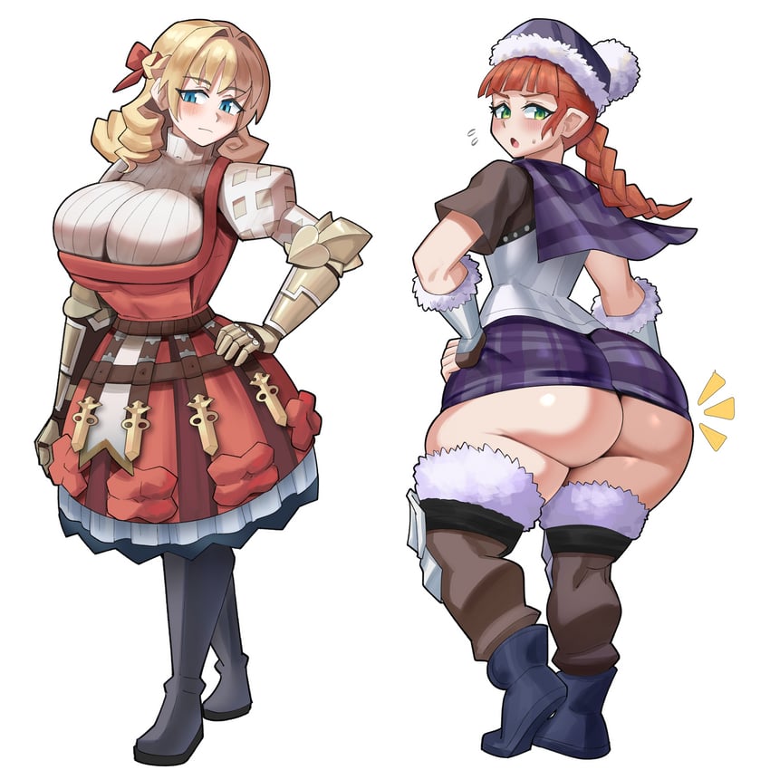 scarlett and yunifi (unicorn overlord) drawn by ytrall