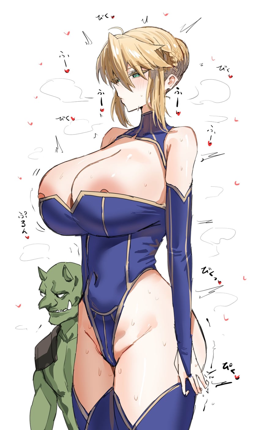 artoria pendragon (fate and 1 more) drawn by horn/wood