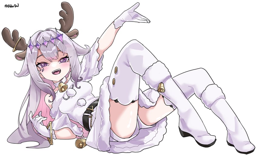 koseki bijou (hololive and 1 more) drawn by bidortw