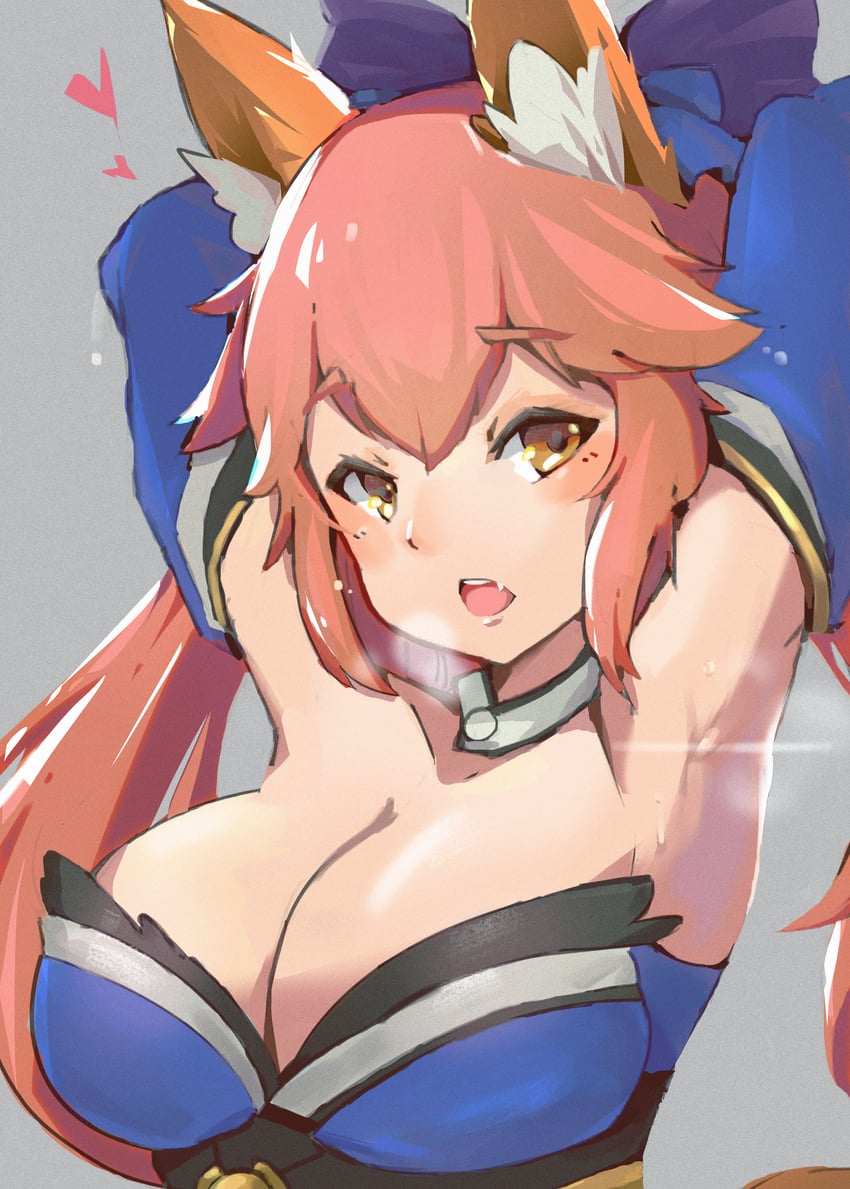tamamo and tamamo no mae (fate and 2 more) drawn by meow_head