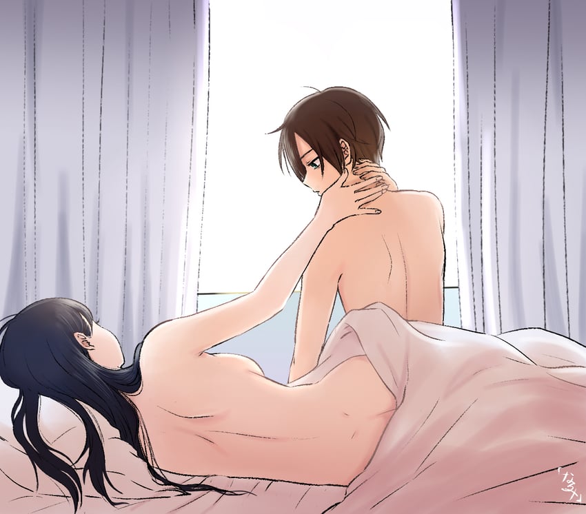 yamada anna and ichikawa kyoutarou (boku no kokoro no yabai yatsu) drawn by narumi_(62rimi)