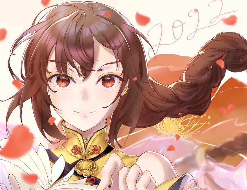 yu mei-ren and akuta hinako (fate and 1 more) drawn by kakao_choko