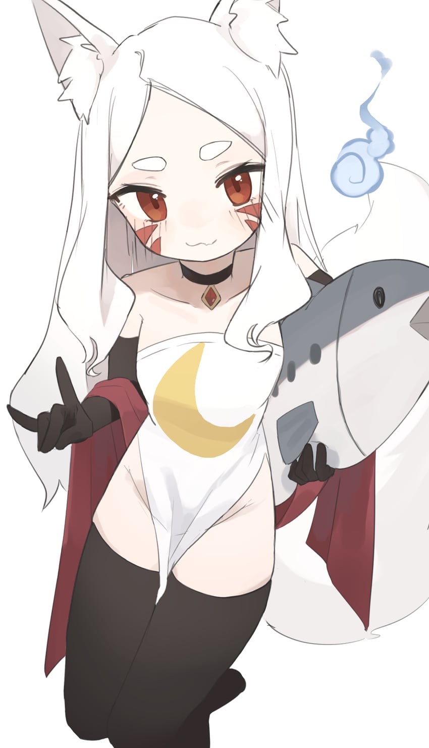 shiro (sewayaki kitsune no senko-san) drawn by ainkun