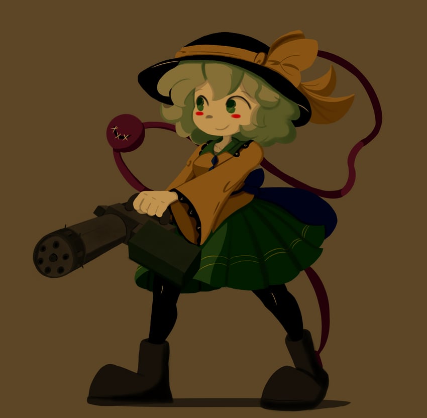 komeiji koishi (touhou and 1 more) drawn by rossi01