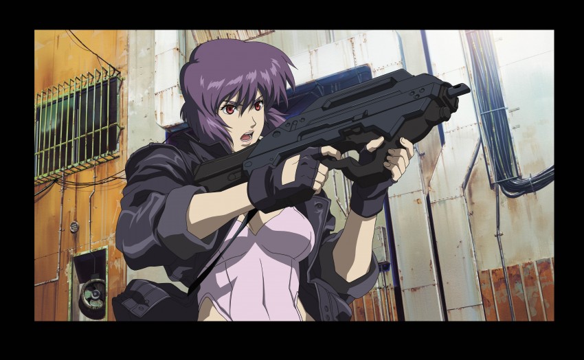 kusanagi motoko (ghost in the shell and 1 more)