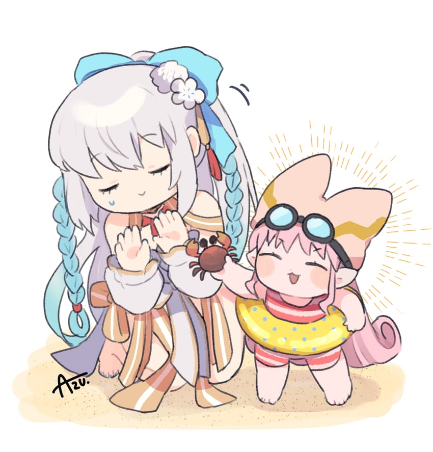 morgan le fay and habetrot (fate and 1 more) drawn by azu_(kirara310)