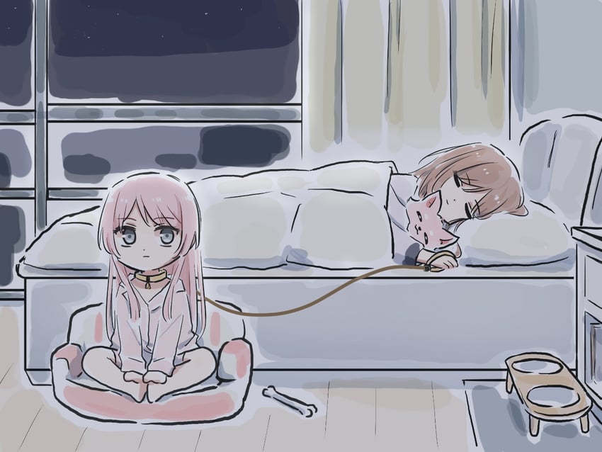 chihaya anon and nagasaki soyo (bang dream! and 1 more) drawn by lyy