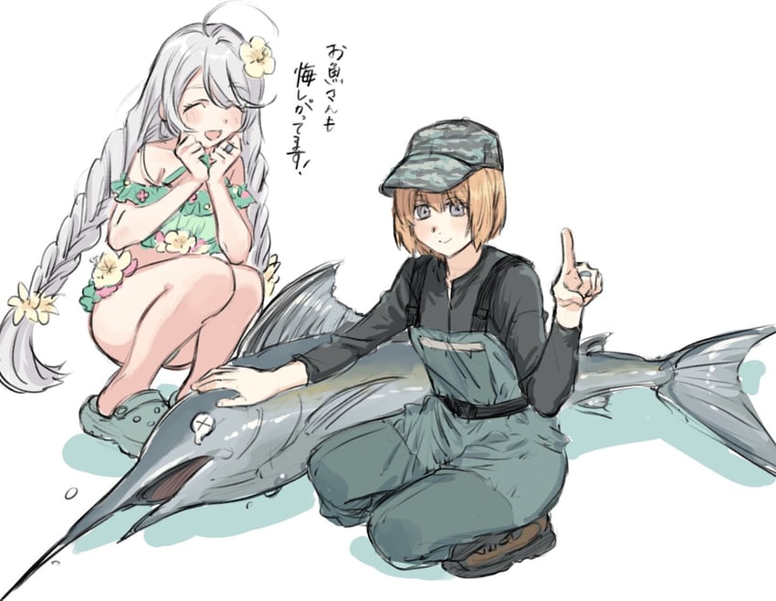 miura asahi and aoba chika (mahou shoujo madoka magica and 1 more) drawn by yukishiro_(hitsuji)