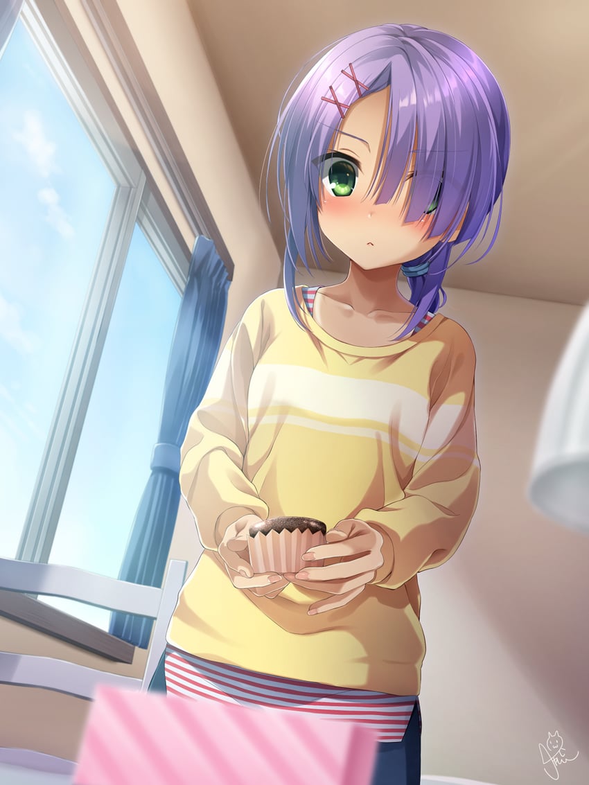 hiuchidani mei (cafe stella to shinigami no chou) drawn by chaamii