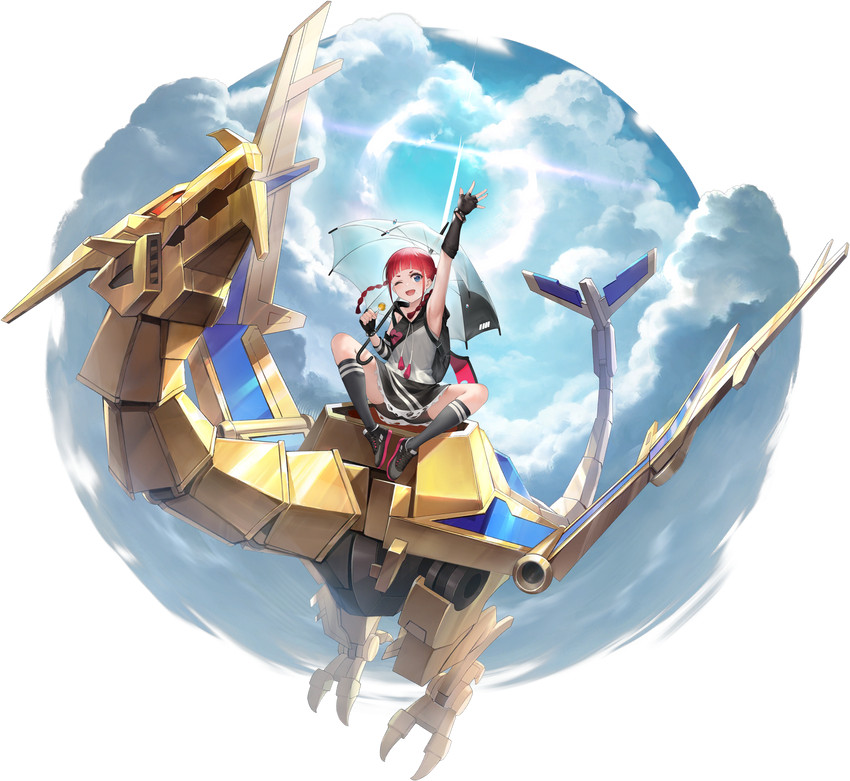 asukagawa chise and goldburn (azur lane and 2 more) drawn by kurumi_(recycllamo)