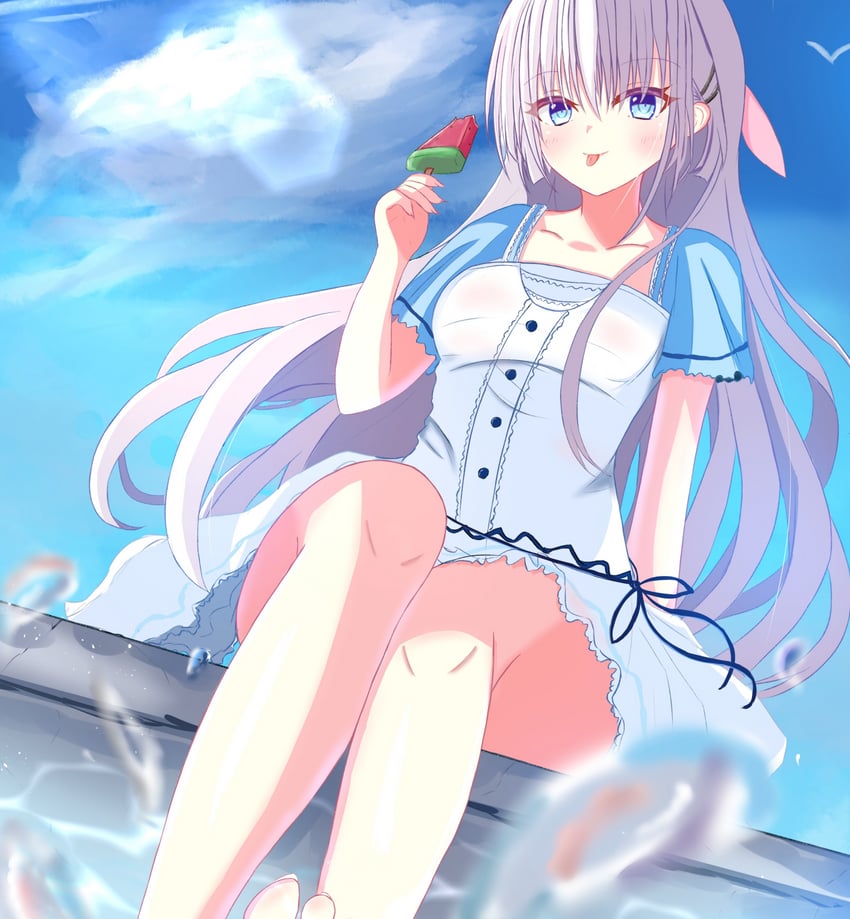 naruse shiroha (summer pockets) drawn by sakuratoru