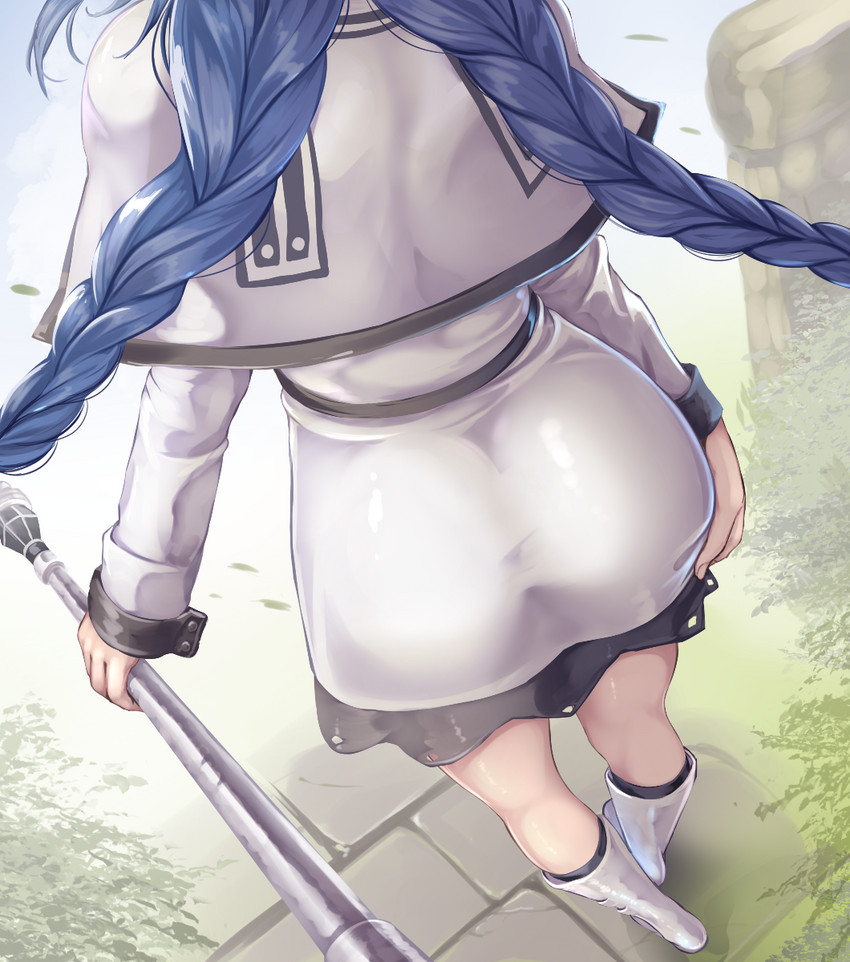 roxy migurdia (mushoku tensei) drawn by monikano