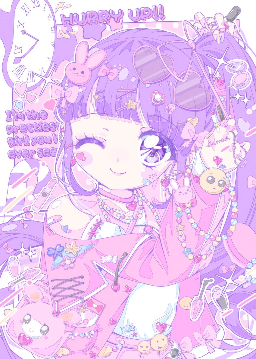 manaka non and usacha (pretty series and 1 more) drawn by milon_cas