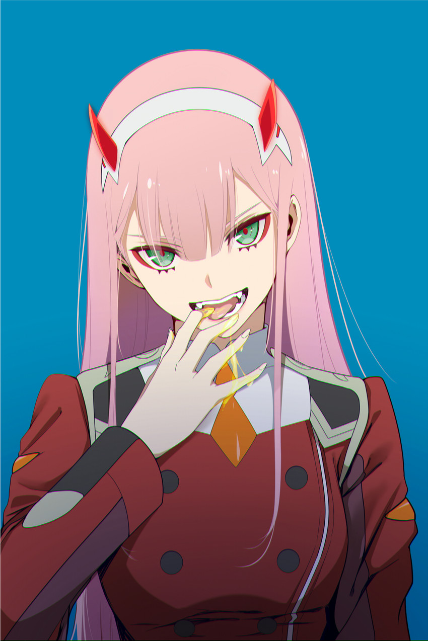 zero two (darling in the franxx) drawn by fed_(giba)