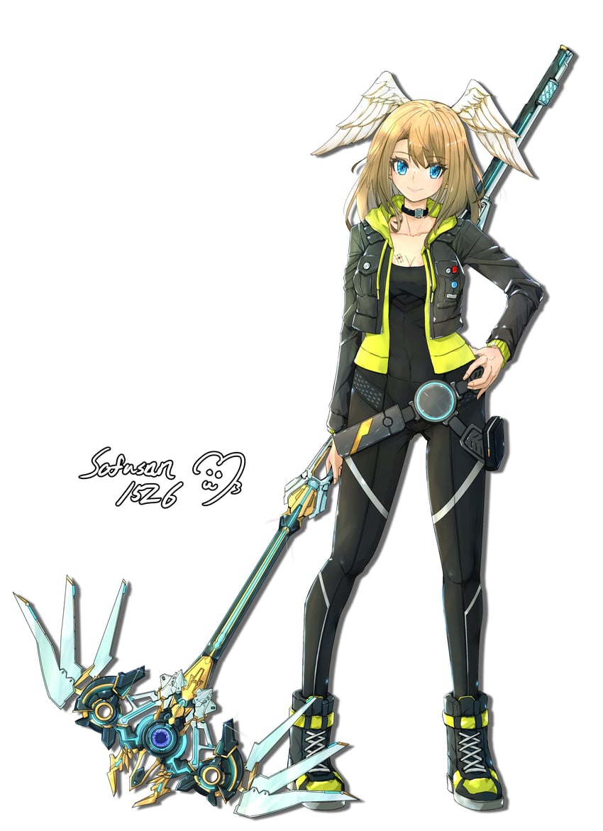 eunie (xenoblade chronicles and 1 more) drawn by sofusan1526