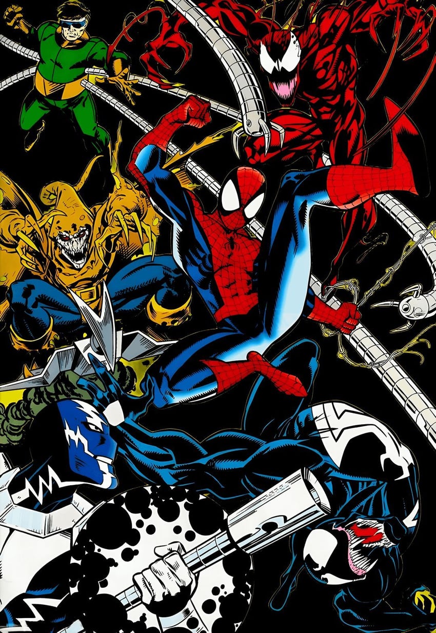 spider-man, venom, doctor octopus, carnage, hobgoblin, and 1 more (marvel and 1 more)
