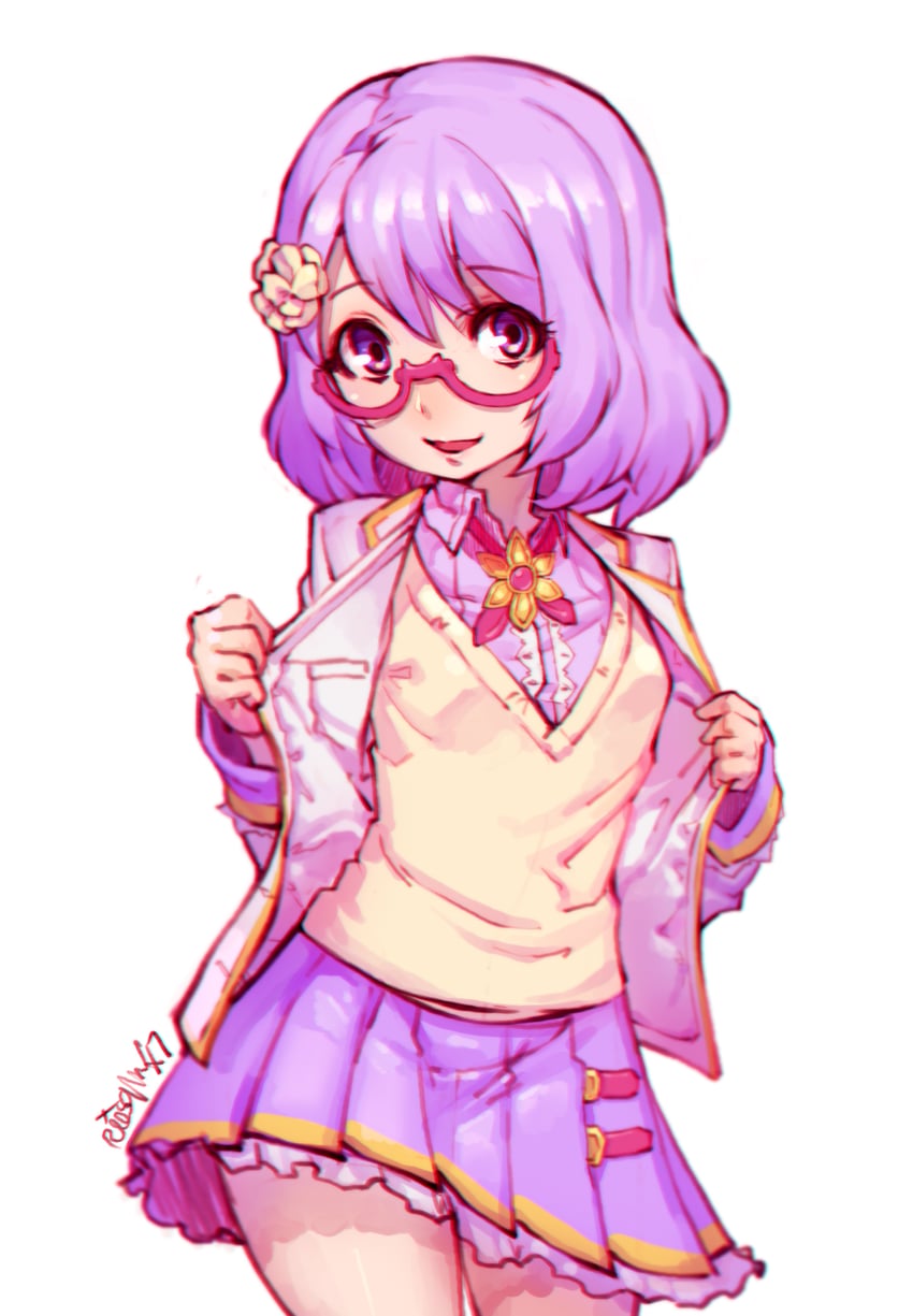 nanakura koharu (aikatsu! and 1 more) drawn by mar10