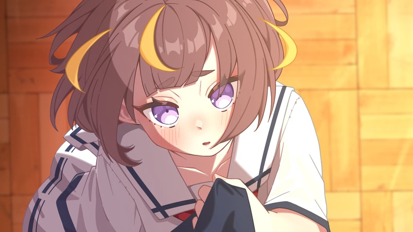 anya melfissa (hololive and 1 more) drawn by aobara_hairi