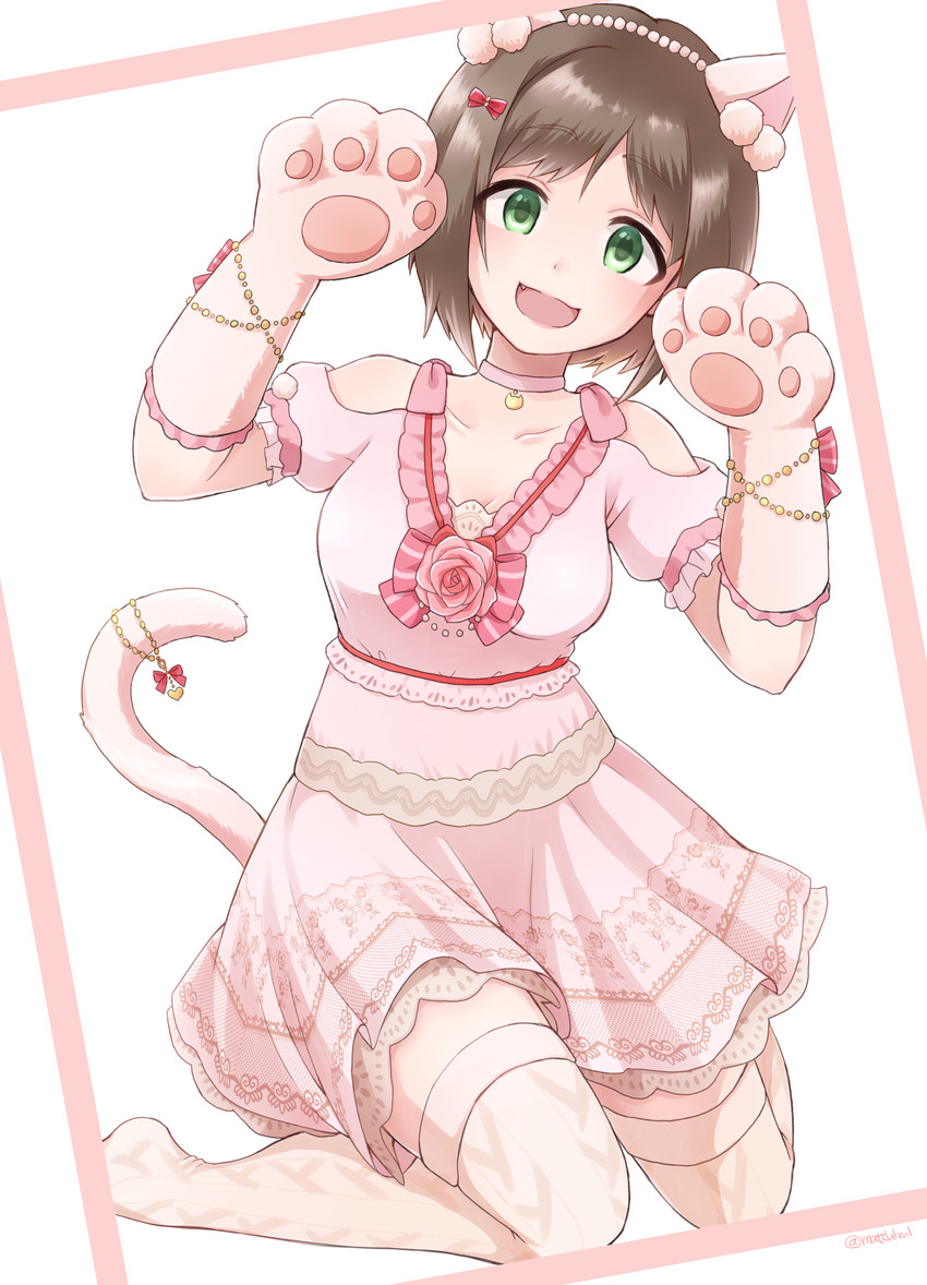maekawa miku (idolmaster and 2 more) drawn by goroo_(goropii)