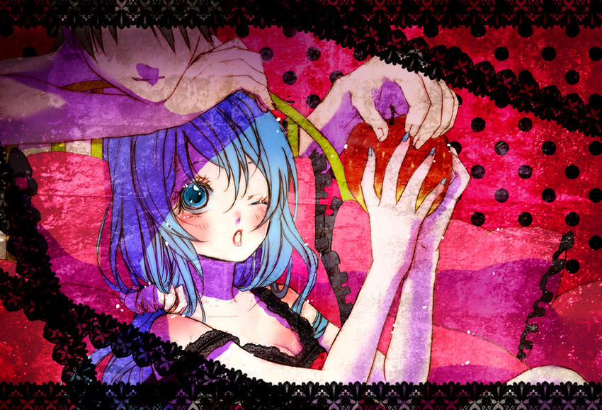 hatsune miku (vocaloid and 1 more) drawn by yuhka