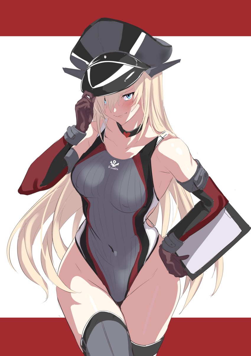 bismarck (kantai collection) drawn by ulrich_(tagaragakuin)