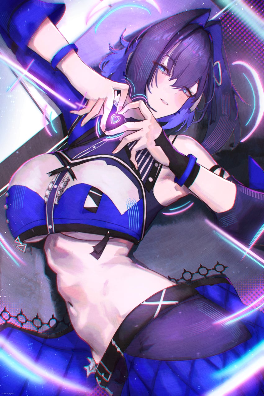 ouro kronii (hololive and 1 more) drawn by erasorpepero