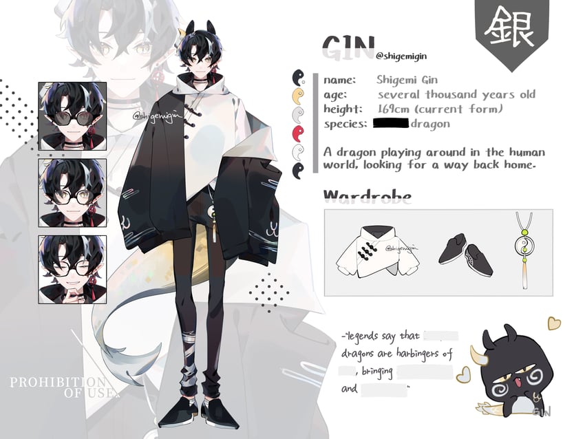 shigemi gin (go home club) drawn by yilong0416