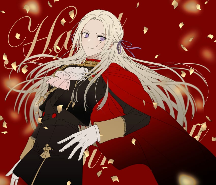 edelgard von hresvelg (fire emblem and 1 more) drawn by vo1ez