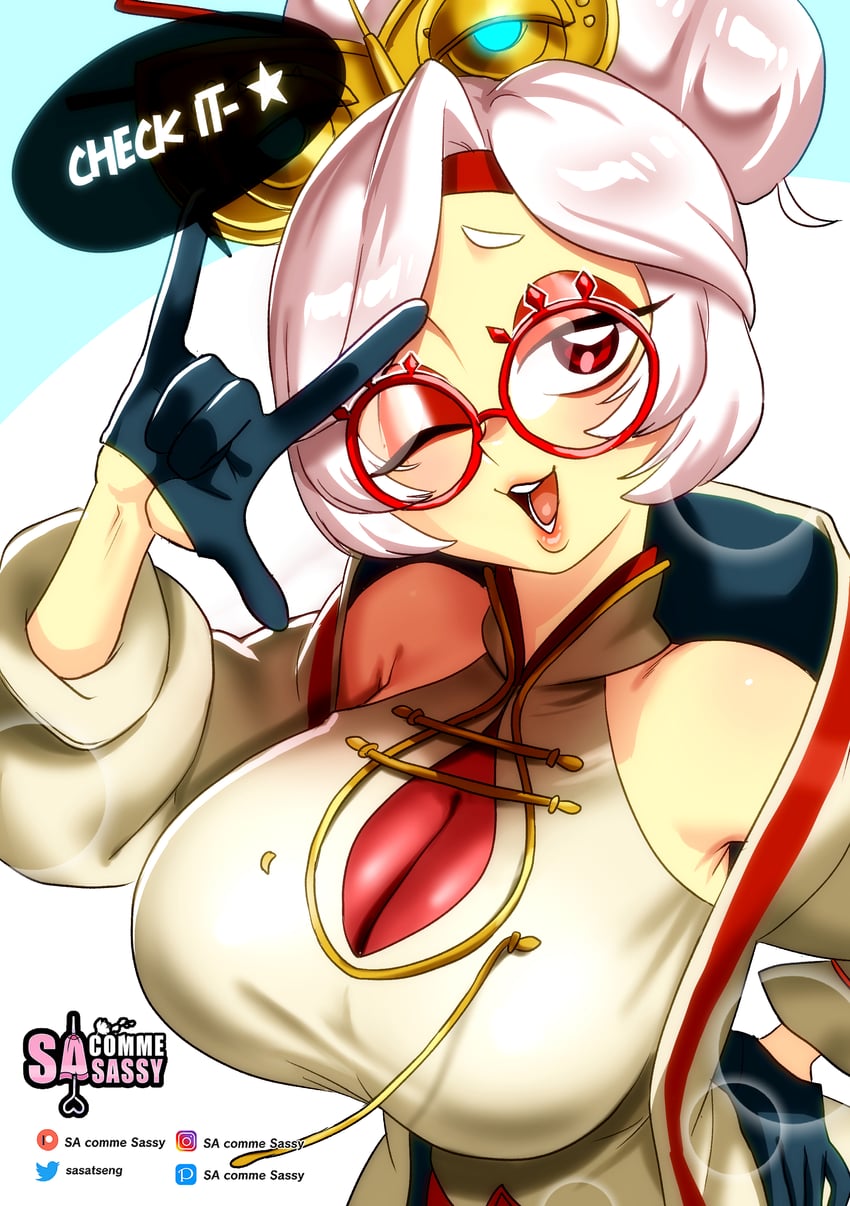 purah (the legend of zelda and 1 more) drawn by sasa_tseng