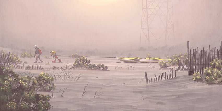 the electric state drawn by simon_stalenhag