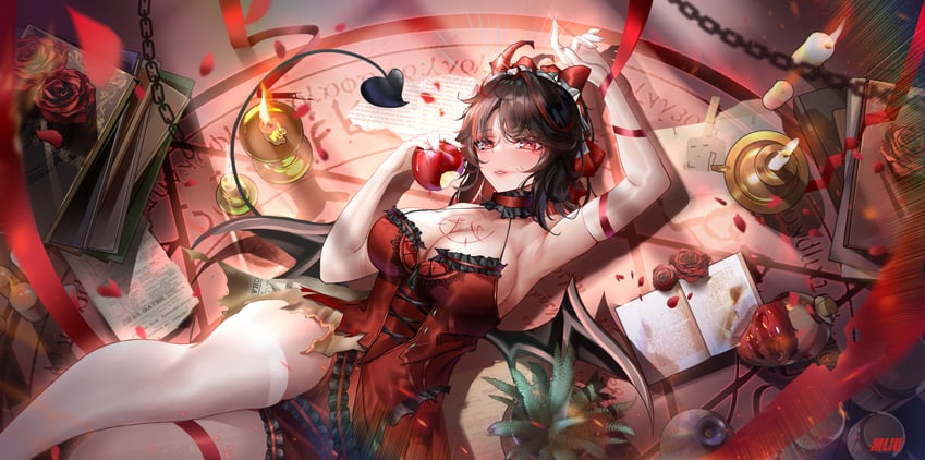 lucia and lucia: plume (punishing: gray raven) drawn by smll233