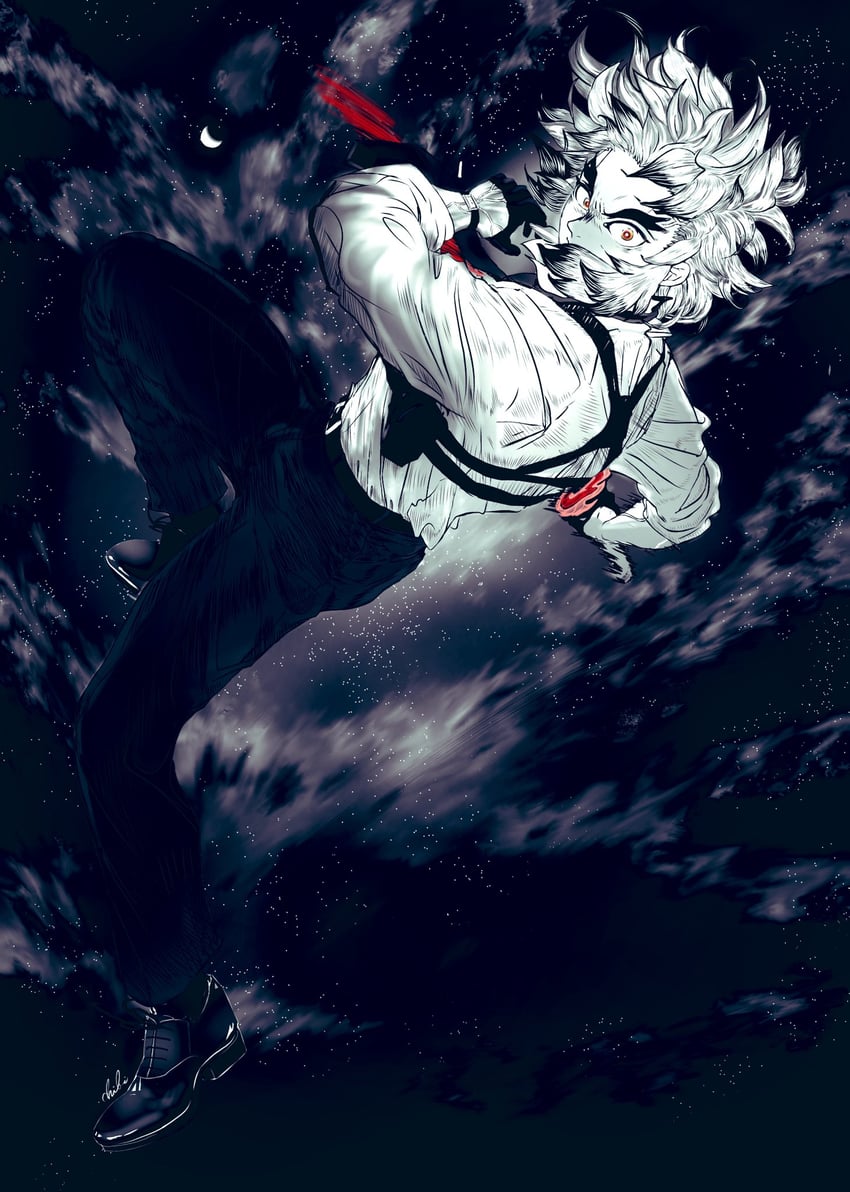 rengoku kyoujurou (kimetsu no yaiba and 1 more) drawn by chibi_wvw