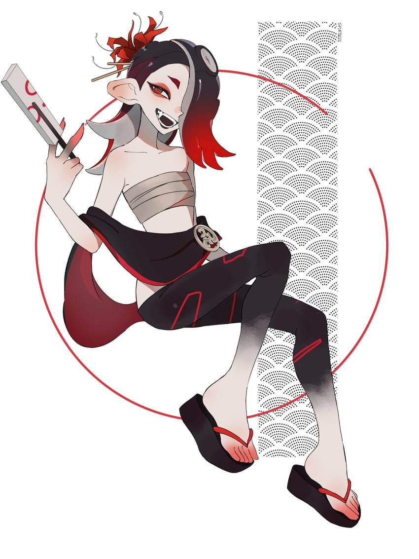 shiver (splatoon and 1 more) drawn by zer_skd