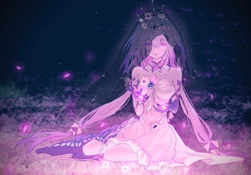 castorice (honkai and 1 more) drawn by dalflower_s2